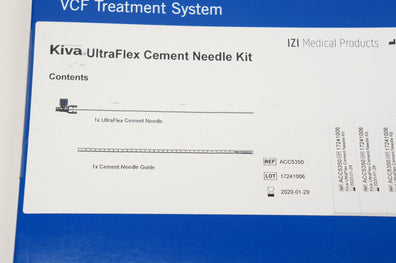IZI ACC5350 Kiva UltraFlex Cement Ndle Kit (x)